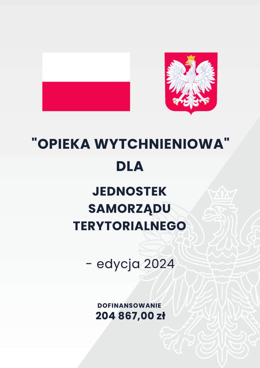 Opieka Wytchnieniowa” dla Jednostek Samorządu Terytorialnego edycja